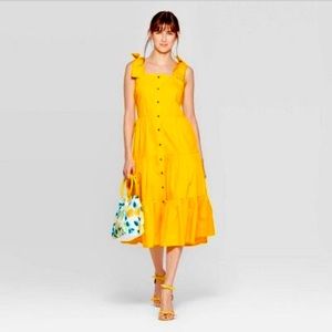 Who What Where yellow dress